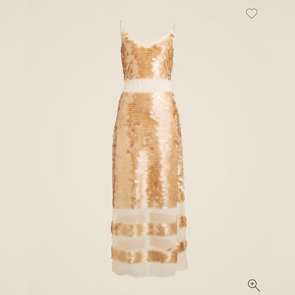 J CREW COLLECTION Sequin Panel Dress size 12 NWT - Picture 2 of 7